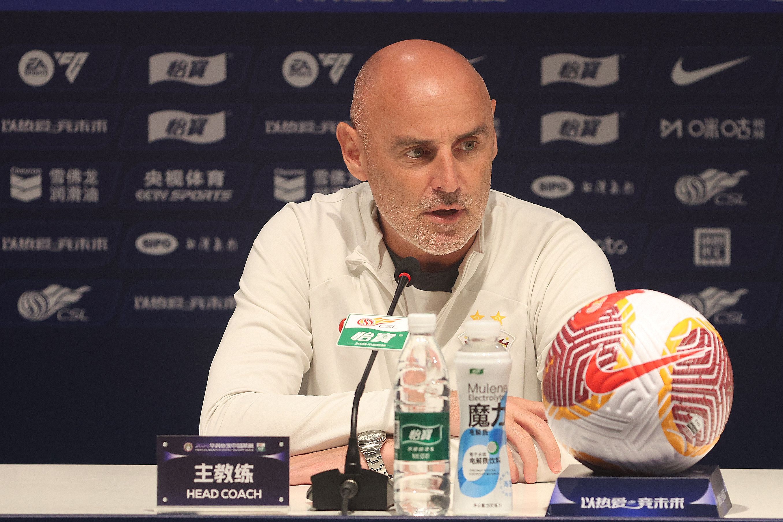 海港4-0三鎮，穆斯卡特：展現信念與連續性