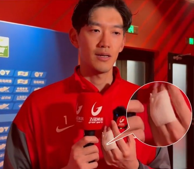 手指脫臼·零封·4-0：顏駿凌賽后透露賽前突發傷情
