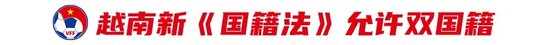 越南修法允許雙重國籍，啟動百人血緣歸化名單備戰世預賽