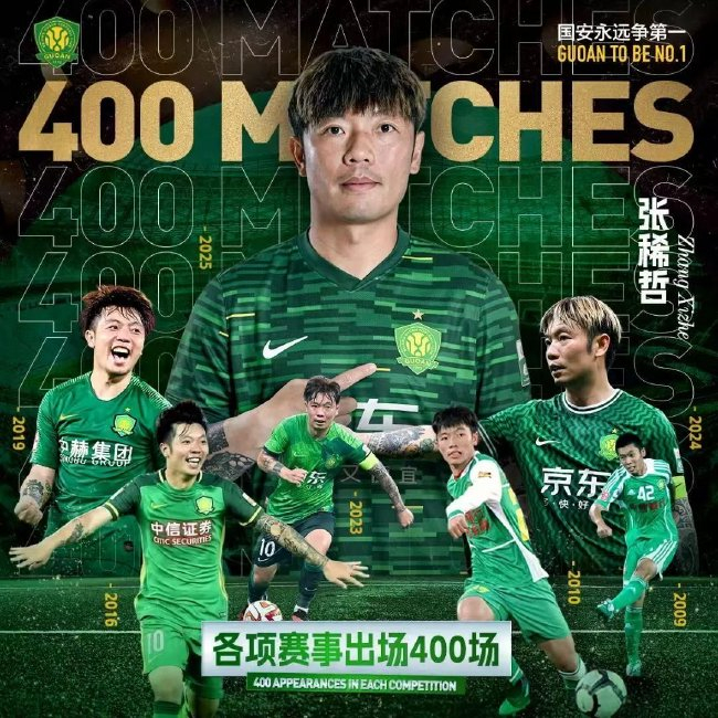 張稀哲400場里程碑任意球破門 助國安5-0大勝石家莊